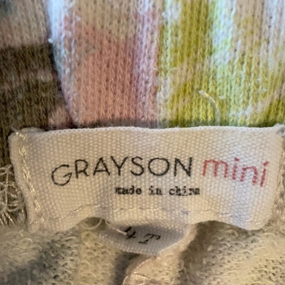 Blue and Pink Distressed Denim Shorts - Picture 4 of 6